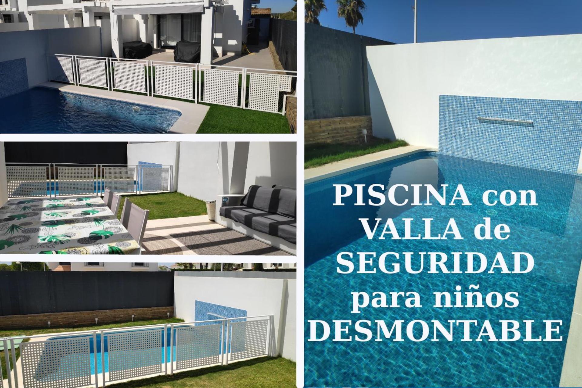 Villa Pareado Con Piscina En El Rompido Exterior foto
